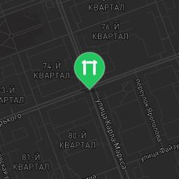 Map showing where Angarsk - Calisthenics Gym - Колхозный Рынок is