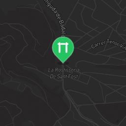 Map showing where Bodyweight training - Sant Fost de Campsentelles - Calisthenics workout is
