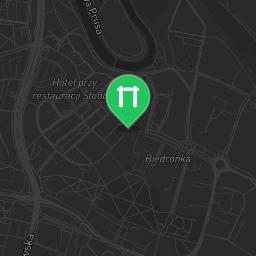 Map showing where Outdoor fitness training - Bartoszyce - Calisthenics workout is