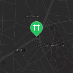 Map showing where Fitness trail Parc Brugmann is