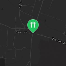 Map showing where Public gym park - Parzęczew - Calisthenics workout is
