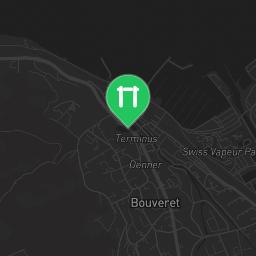 Map showing where Le Bouveret - Street Workout Park is