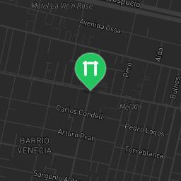 Map showing where Barras Av. Vicuna Mackenna is