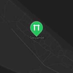 Map showing where Outdoor Fitness Соляне is
