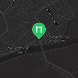 Map showing where Outdoor Fitness Coruche is