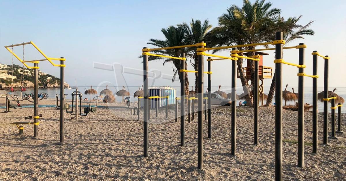 Parque de Calistenia, La Herra — outdoor calisthenics spot in Granada