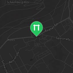 Map showing where Tholey - Outdoor Pull Up Bars - Römerallee is