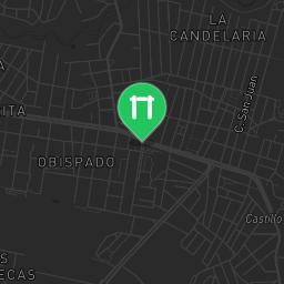 Map showing where Santa Cruz - Outdoor Fitness Gym - Tenerife is