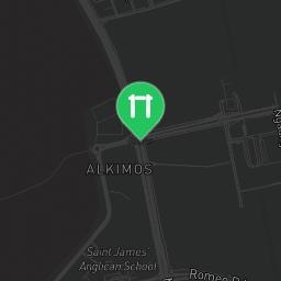 Map showing where Alkimos Beach Fitness Park is