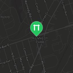 Map showing where Toronto - Outdoor Exercise Gym - Runnymede is