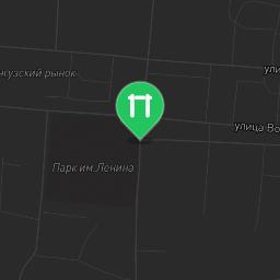 Map showing where Pervomaysky possovet - Street Workout Park - 460540 is
