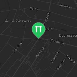 Map showing where Outdoor fitness training - Dobroszyce - Calisthenics workout is
