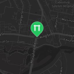 Map showing where Public gym park - Brisbane - Calisthenics workout is