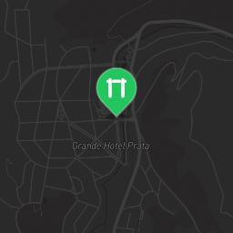 Map showing where Public gym park - Águas da Prata - Calisthenics workout is