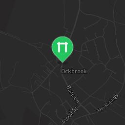 Map showing where Bodyweight gym - Derby - Calisthenics workout is