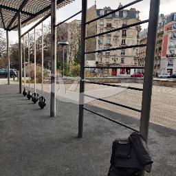 Calisthenics spot Outdoor Gym Gardin Jane et Paulette Nardal