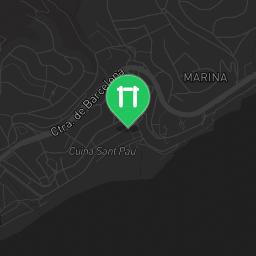 Map showing where Parque de Calistenia MEIN Sant Pol de Mar Parque del Litoral is