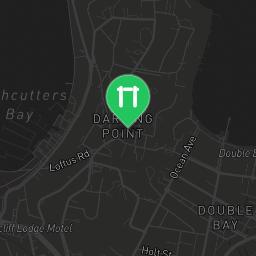 Map showing where Sydney - Street Workout Park - New Beach Road is