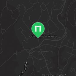 Map showing where Street Workout la Gaude is