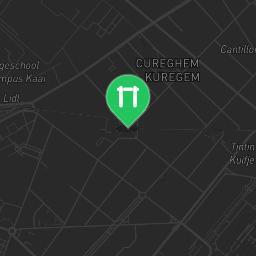 Map showing where Anderlecht - Calisthenics Park - Parc Crickx is