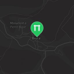 Map showing where Outdoor fitness - Biure - - Calisthenics workout is