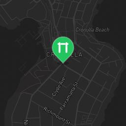 Map showing where Sydney (Cronulla) - Outdoor Exercise Station - Judd St is