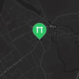 Map showing where Isigny-sur-Mer - Trim Trail - Camping Le Fanal is