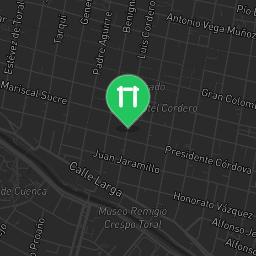 Map showing where Bodyweight workout - Cuenca Canton - Calisthenics workout is