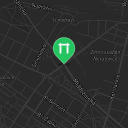 Map showing where Neratovice - Street Workout Park - Revolution 13 is