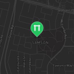 Map showing where Outdoor Gym Sir Fredrick Samson Park - Samson is