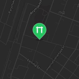 Map showing where Public gym park - Dzhankoy - Calisthenics workout is