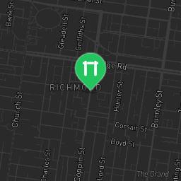 Map showing where Richmond - Calisthenics Park - Citizens' Park is