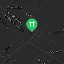 Map showing where Bodyweight workout - Lutomiersk - Calisthenics workout is