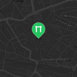 Map showing where Hengelo - Outdoor Pull Up Bars - Apolloplein is