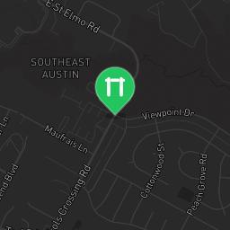 Map showing where Austin Texas  - Town Lake Fitness Course is
