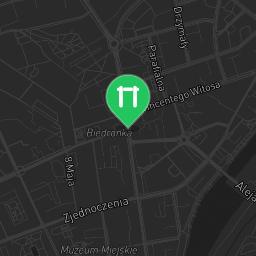 Map showing where Bodyweight fitness - Nowa Sól - Calisthenics workout is