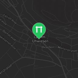 Map showing where Fitness Parcours Uhwiesen is