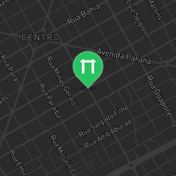 Map showing where Outdoor workout - Paranavaí - Calisthenics workout is