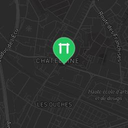 Map showing where Geneva - Outdoor Gym - Parc des Franchises is