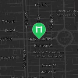 Map showing where CB Smith workout park is