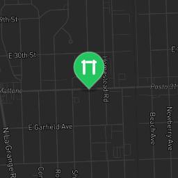 Map showing where Fitness Court Memorial Park - Calisthenics Park La Grange, IL - National Fitness Campaign is