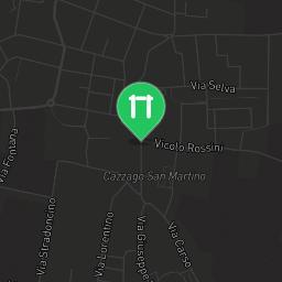 Map showing where Calisthenics Gym Parco Arcobaleno is