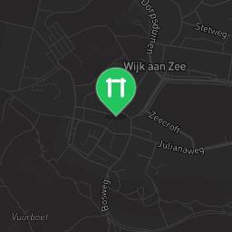 Map showing where Outdoor Gym Wijk aan Zee is