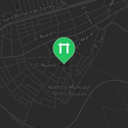 Map showing where Parque de calisetnia en Torreperogil is