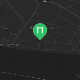 Map showing where Outdoor Gym Szob is