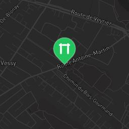 Map showing where Veyrier - Outdoor Fitness Stations - Stade Le Grand-Donzel is