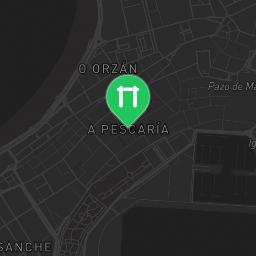 Map showing where Exercise Equipment A Coruña is