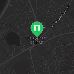 Map showing where Le Pontet - Calisthenics Park - Decathlon Avignon Nord is