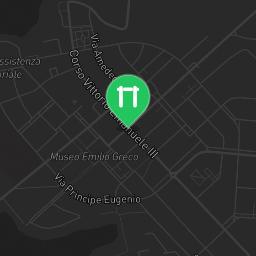 Map showing where Outdoor Gym Sabaudia is