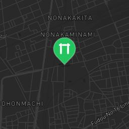 Map showing where Outdoor Fitness Place Mitsuya Central Park - 三津屋中央公園 is